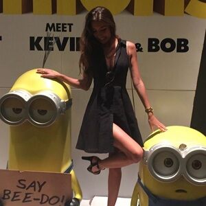 ARMANI EXCHANGE 00 black dress